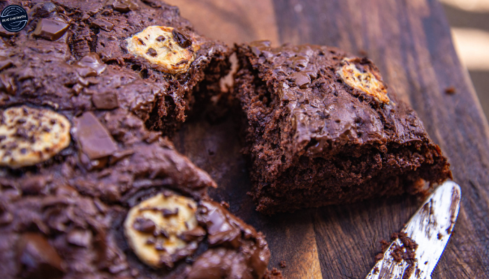 Receita de Brownie de Banana e Cacau