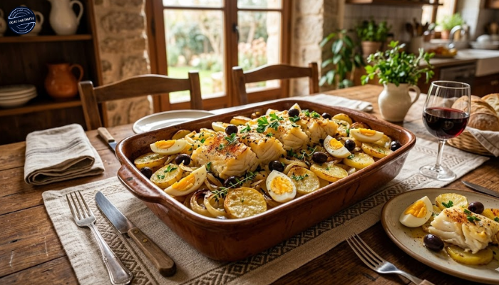 Receita de Bacalhau a Gomes de Sá