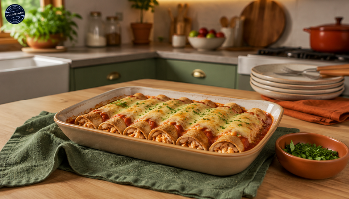 Receita de Panqueca Integral de Frango