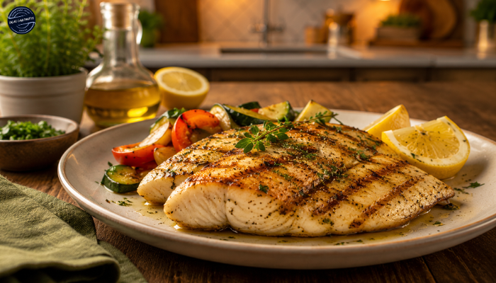 Receita de Filé de Peixe Grelhado