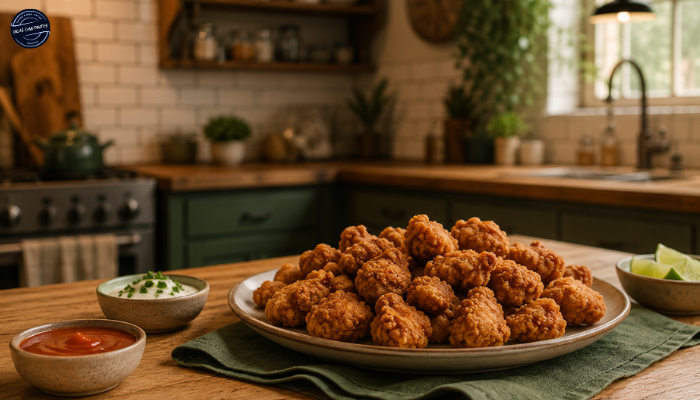 Receita de Pipoca de Frango