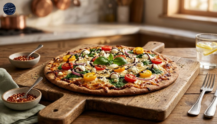 Receita de Pizza Saudável