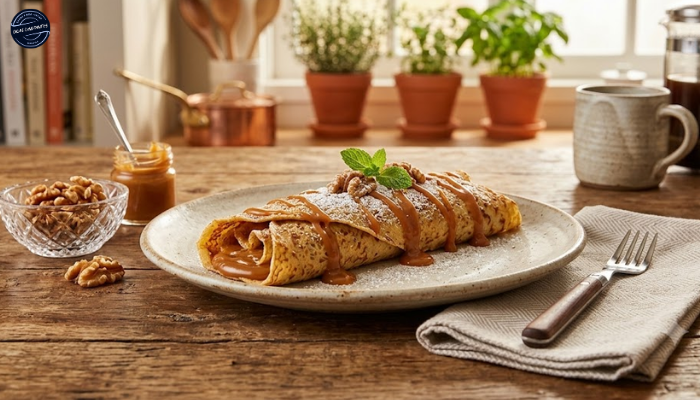 Receita de Crepe de Doce de Leite