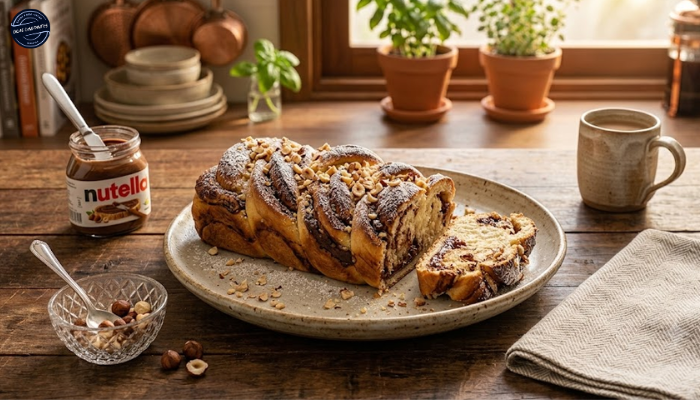 Receita de Pão de Nutella