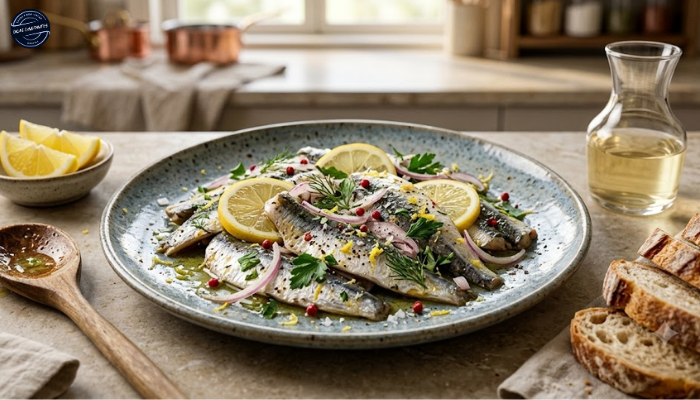 Receita de Sardinha Marinada ao Limão
